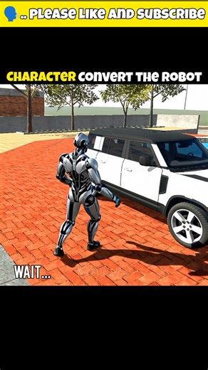 character converter robot 🤖 || Indian bike drive 3D|| #gaming #short #indianbikedriving3d #trend