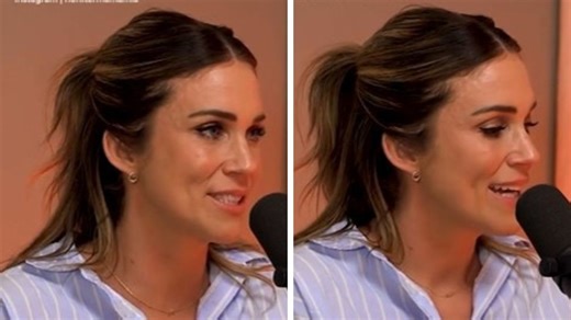 Georgia breaks down in first post-split interview