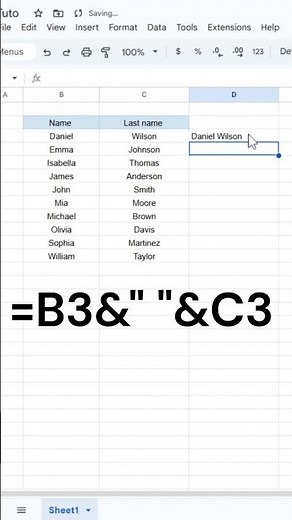 Join Text Instantly in Google Sheets (Simple Trick!)