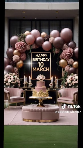 March 10 Birthday Celebrations
