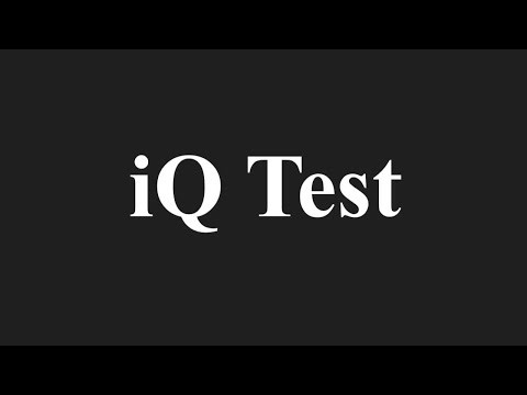 iQ Test - Logical Reasoning 009