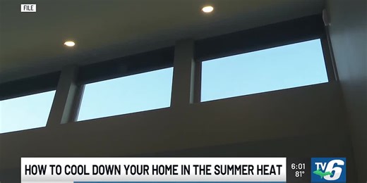 How to cool down your home in the summer heat