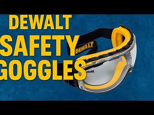 DEWALT DPG82-11 Safety Goggles Review – Unmatched Clarity & Comfort!