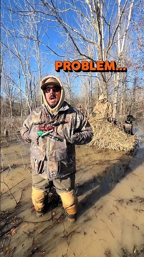 🦆 LOUISIANA PIROGUE DUCK BLIND BUILD #hunting