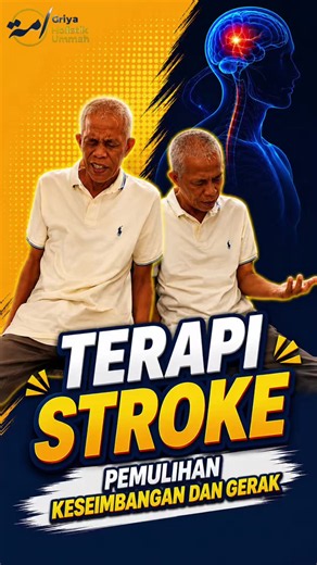 TERAPI STROKE, PEMULIHAN KESEIMBANGAN DAN GERAK💥 Kasus stroke yang menyerang sistem gerak dan keseimbangan membuat bapaknya sering merasa kaku diarea tubuh tertentu, jalan jadi berat dan oleng,, Setelah dirapihkan Alhamdulillah biidznillah, badan terasa lebih ringan saat berjalan dan oleng jauh berkurang,, Punya keluhan yang sama?? Yu konsultasikan keluhanmu ke nomer WA admin kami ya,, Semoga Allah sempurnakan nikmat sehat kita semua, Barakallahufiikum,, @griyaholistikummah 🌟 Layanan terbaik u