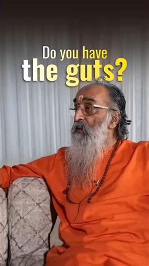 Do you have the guts? | Swami Chinmayananda! | #ChinmayaMission #Shorts