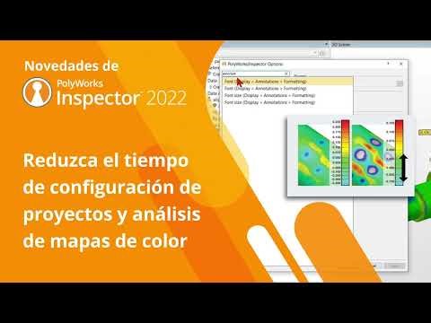 Reduzca el tiempo de configuración de proyectos y análisis de mapas de color - PolyWorks|Inspector