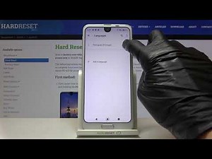 How to Change Language on Sharp Aquos R2 - Manage System Langauge
