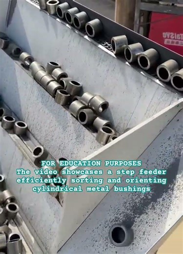 Step Feeder at Work #shorts #MechanicalEngineering #Automation #IndustrialDesign #Manufacturing #diy