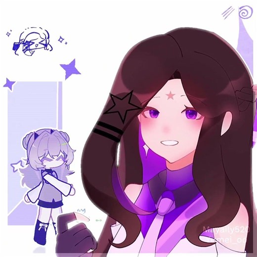 「 JUST BE COMPETENT 」💜 collab - ‪@Yumei_oo‬ & ‪@mayaily520‬