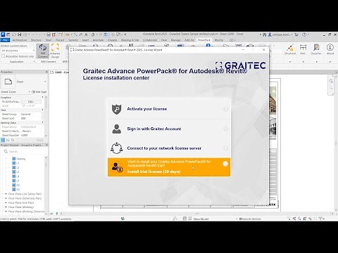 How to install the trial version of PowerPack for Revit 2025