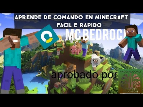 Aprende los comandos mas chidos en Minecraft bedrock FACIL Y RAPIDO.📲✏️✅👍🏻🗿