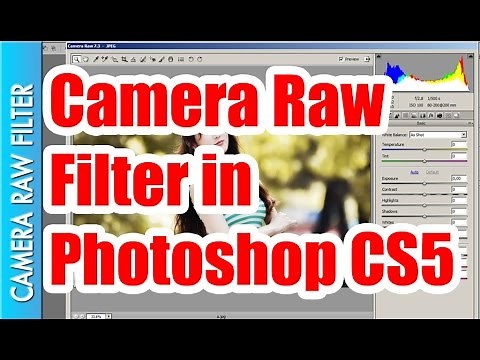 Camera Raw Filter in Adobe Photoshop CS 5 || Rayarakula Karnakar