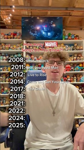 Marvel Songs Evolution! #marvel #mcuedit #avengers