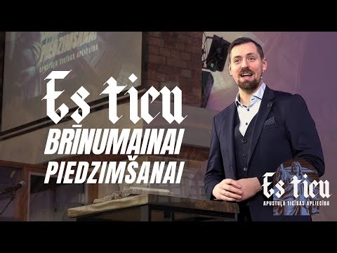 ES TICU BRĪNUMAINAI PIEDZIMŠANAI - “ES TICU” #4 | Matīss Babrovskis