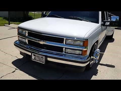 "Old 96er" 1996 Chevy Silverado C3500 OBS dually walkaround