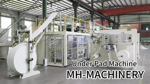 Premium Quality Disposable Under Pad Making Machine Mattress Machine Pet Pad Machinery