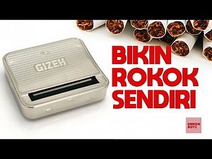 Alat Linting Rokok Gizeh Rolling machine Review
