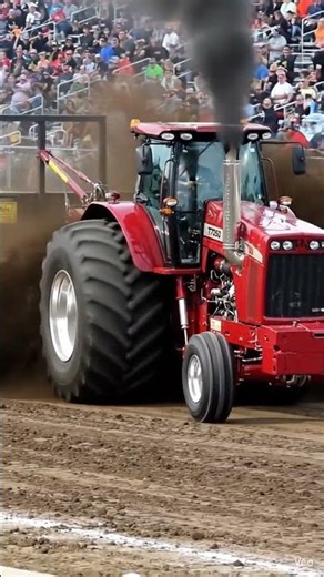 Legendary T7050 Maximum Pull 🔥 FULL RPM Tractor Power in USA 🚜🇺🇸 #shorts