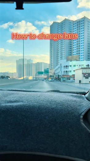 How change lane #driving #trending #learning