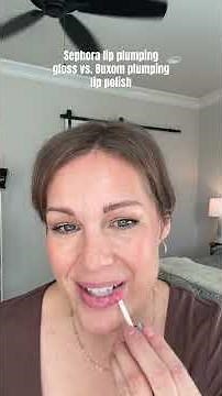 Sephora Outrageous Lip Plump Gloss vs. Buxom Plumping Lip Polish