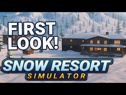 First Look at the Demo – I See the Vision 👀 | Snow Resort Simulator Prologue