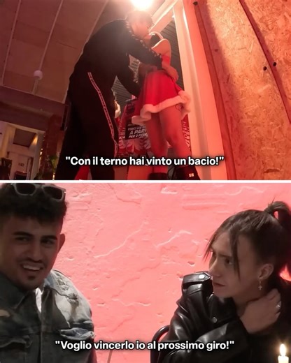 theShow on Instagram: "Per questo episodio natalizio di “L’Appuntamento Distruggi Coppie”, il momento romantico dei nostri innamorati verrà distrutto da una tombola di beneficenza… un po’ sopra le righe 🔞 Come avranno reagito le nostre povere vittime davanti alla minaccia della Sexy Babbo Natalina Sexy? 🤶🏼 SCOPRITELO SUL NOSTRO CANALE 👈🏻"