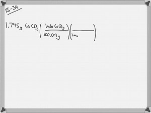 SOLVED:Standard solutions of calcium ion used to test for water hardness are prepared by dissolving pure calcium carbonate, CaCO3, in dilute hydrochloric acid. A 1.745 -g sample of CaCO3 is placed in a 250.0-mL volumetric flask and dissolved in HCl. Then the solution is diluted to the calibration mark of the volumetric flask. Calculate the resulting molarity of calcium ion.