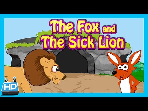 The Fox and The Sick Lion Story | Kids Short Story