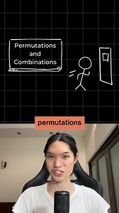 permutations and combinations explained #igcse #math #mathtips | Teacher Isaac