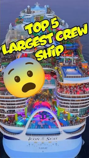 🚢 Top 5 Biggest Cruise Ships Ever Built — #1 Look