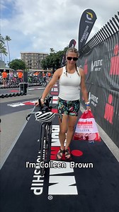 It’s a tribute to anybody who’s gone through something hard 💪 Colleen Brown is racing in honor of her late husband, Kyle Brown, who endured a long battle with ALS. #IMWC #IRONMANtri #Kona2025 | IRONMAN World Championship