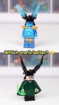 THIS LEGO piece HELPED me BUILD TWO LOKI VARIANTS! 🔥 #loki #legominifigures #foryou