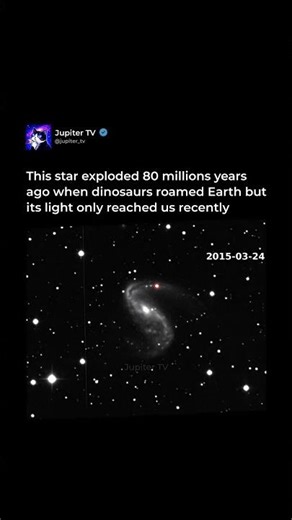A Star Exploded When Dinosaurs Lived 🦕