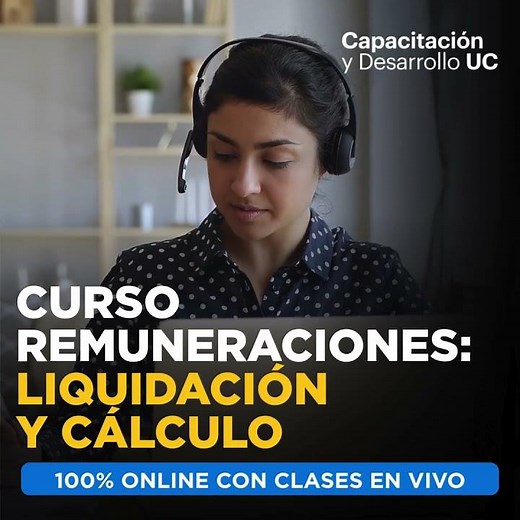 Aprende a calcular remuneraciones correctamente | Curso UC online