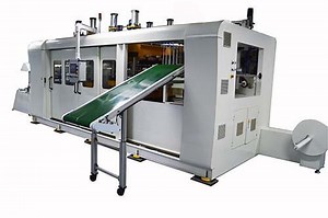 Fully Automatic Positive and Negative Pressure Multi station Vacuum Forming Machine