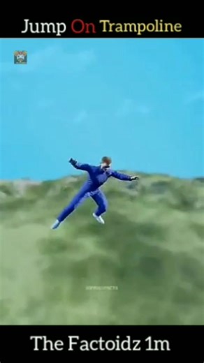 Why You Should NEVER Jump on a Giant Trampoline! 😱🚫 #shorts #viral #trending