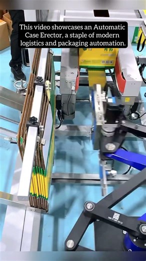 High-Speed Box Assembly: The Automatic Case Erector in Action