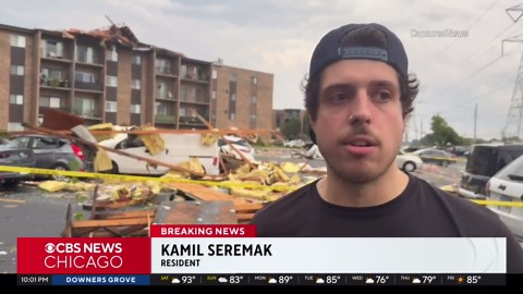 Severe storms cause widespread damage in Chicago suburbs