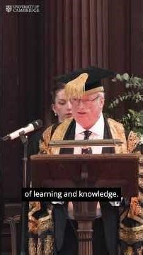 Cambridge University has a new Chancellor