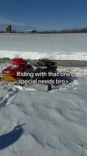 Riding the 1987 KX 80 Snowmobile