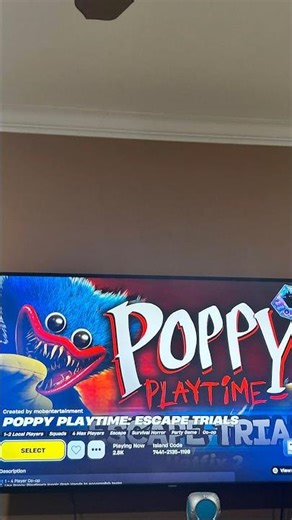 New Poppy Playtime Map in Fortnite! #fortnitemares #poppyplaytime