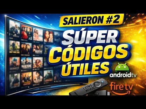 SALIERON 2 SÚPER CÓDIGOS DOWNLOADER ÚTILES PARA TU ANDROID TV