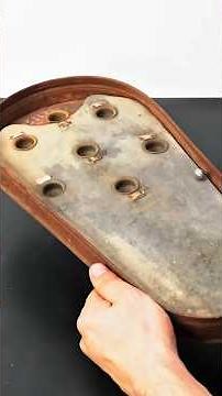 1900s Vintage Culbuto Game Restoration#restoration #vintage #1900s #game #repair #restoring