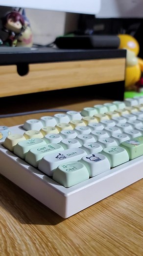 This new MOA profile keycap is so comfy! It's like XDA. 💕 #Keycap #MOAProfileKeycap #keycapset #mechanicalkeyboard #unboxing #unboxingvideo #pochacco #pochaccosanrio #sanrio #keycapsforakeyboard