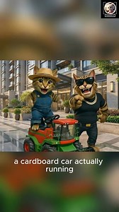 2M views · 27K reactions | Full version: Kitten Teased for Playing with a Cardboard Farm Harvester, Dad Builds a Super Seed-Harvesting Robot. #CatStory #CuteKittenAdventure #CatDadAndSon #KittenRescueStory #CardboardCreation #UnexpectedJustice #WholesomeCatMoments #CatRobotBuild #FeelGoodStory #KittenLifeJourney | Purradox AI | Facebook