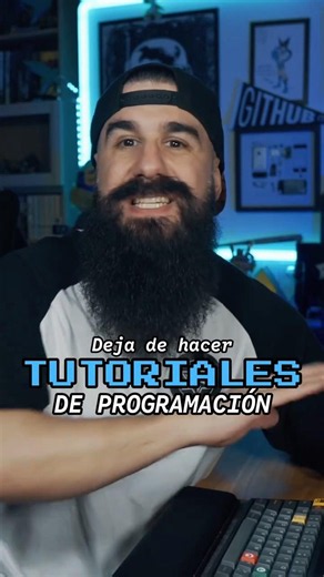 DEJA de ver tutoriales de programación (y haz esto en su lugar)