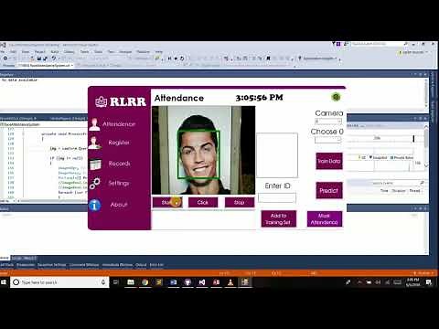 Face Recognition Attendance System in C#