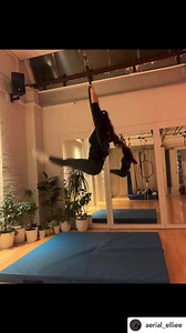 1.8K views · 42 reactions | Awesome dynamic play from @aerial_elliee!  #aerialhooptricks | Aerial Hoop Tricks | Facebook