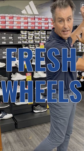 Fresh Wheels on the course aren’t just for show. New golf shoes mean new grip, and that means no slip when it counts. Whether you're driving, chipping, or sinking that birdie putt, solid traction keeps your stance strong and your swing steady. Don’t let worn grips ruin your round—upgrade your game / shoes from the ground up. ⛳️👟 #NoSlipGrip #GolfEssentials #NewShoesNewGame | The Golf Clearance Outlet